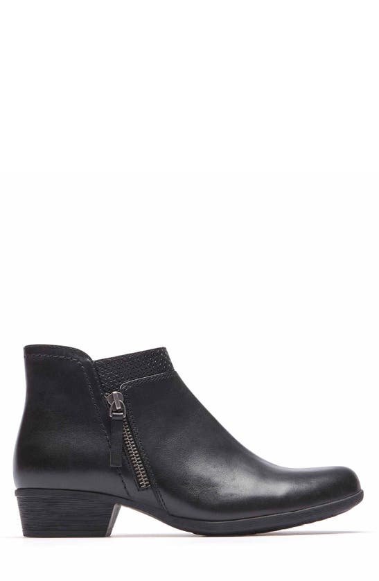 Shop Rockport Cobb Hill Carly Bootie In Black