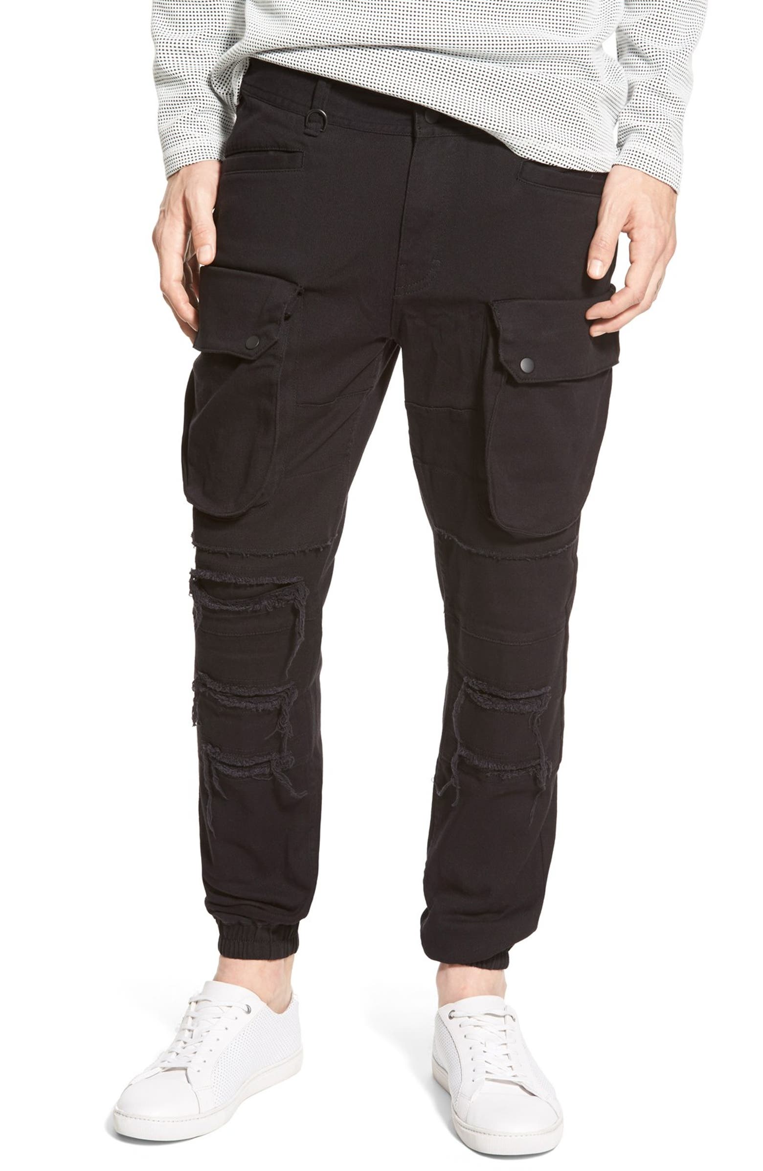 PUBLISH BRAND 'Crow' Woven Cargo Jogger Pants | Nordstrom
