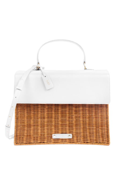 Shop Modern Picnic The Large Luncher In Darker White Wicker