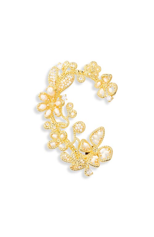 ZIMMERMANN ZIMMERMANN BLOOM FRESHWATER PEARL EAR CLIMBER