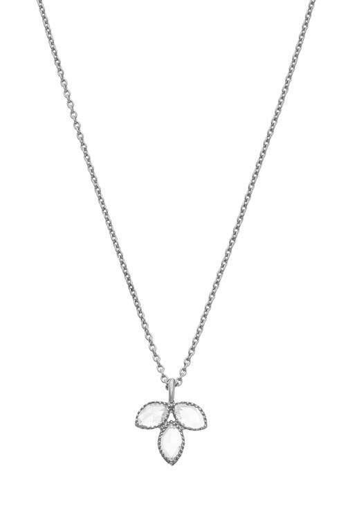 Sethi Couture Lilah Diamond Pendant Necklace in White Gold at Nordstrom, Size 18 In