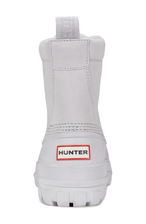 Shop Hunter Southall Waterproof Insulated Boot In Light Grey