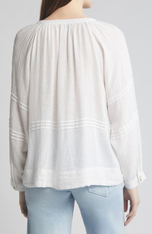 RAILS RAILS FRANCES LINEN BLEND BUTTON-UP SHIRT