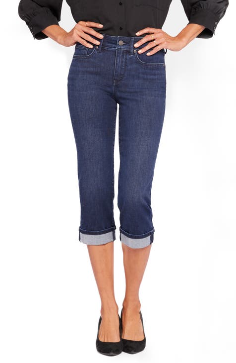 Embrace Slim High Ankle Jeans - Denim blue - Ladies