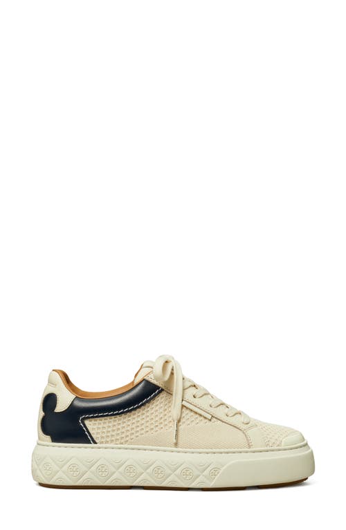 Shop Tory Burch Ladybug Sneaker In Light Cream/navy