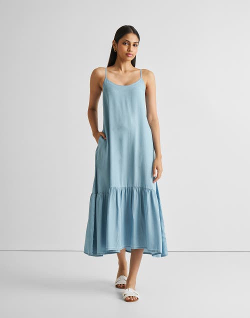 Reistor Flowy Maxi With Adjustable Straps In Ocean Blue