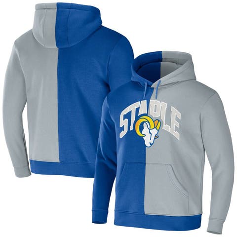 Nike Men's Los Angeles Rams Historic Royal Pullover Hoodie