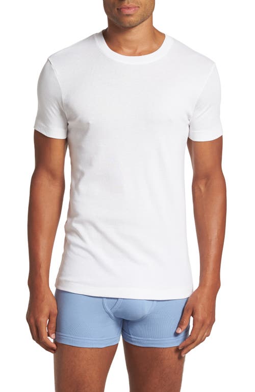 2(x)ist Pima Cotton Slim Fit Crewneck T-Shirt in White