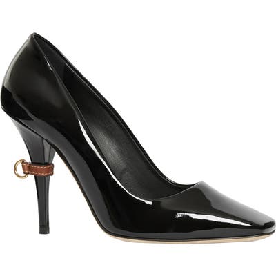 Burberry Norland Square Toe Pump - Black