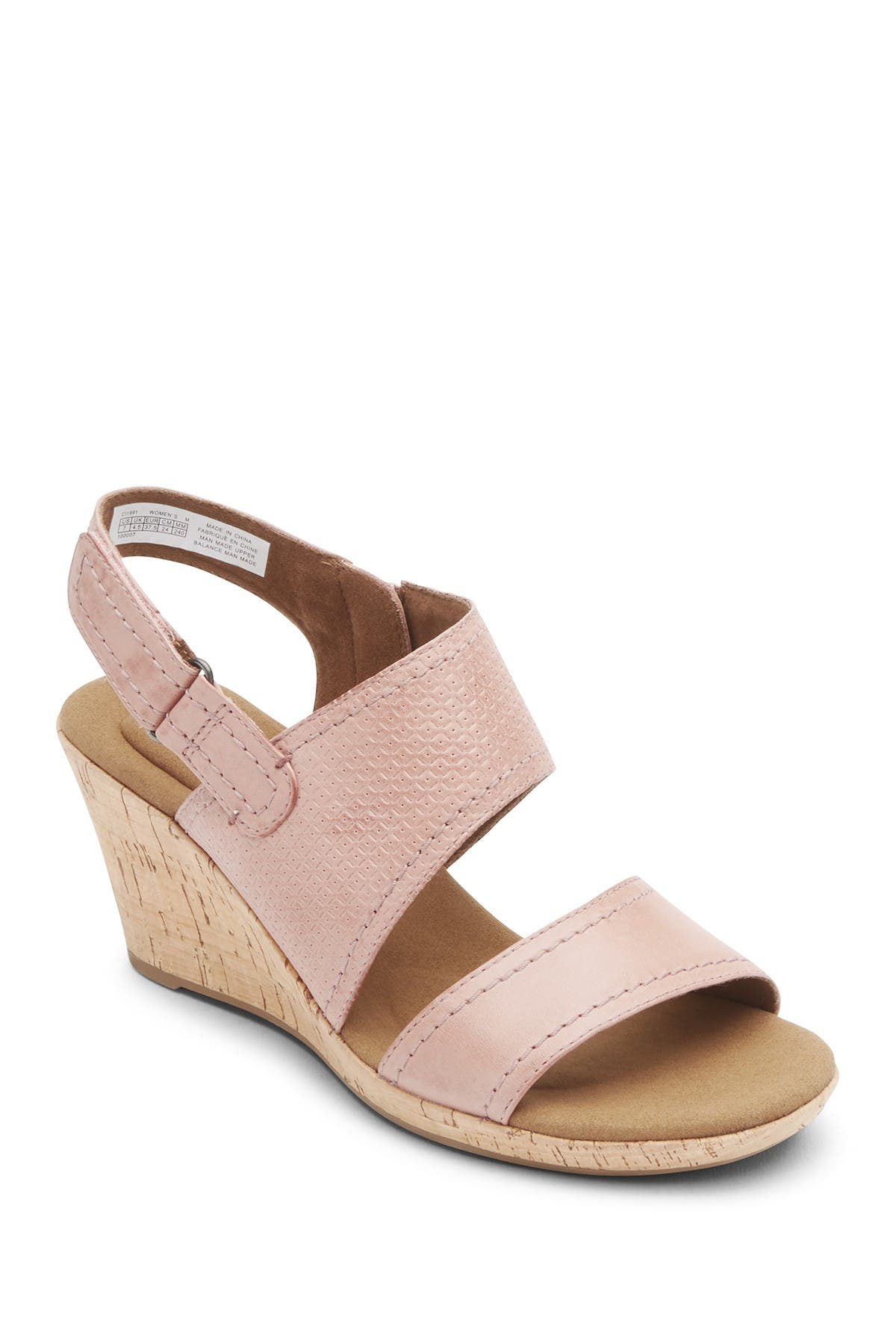 Rockport | Briah Wedge Sandal - Wide Width | Nordstrom Rack