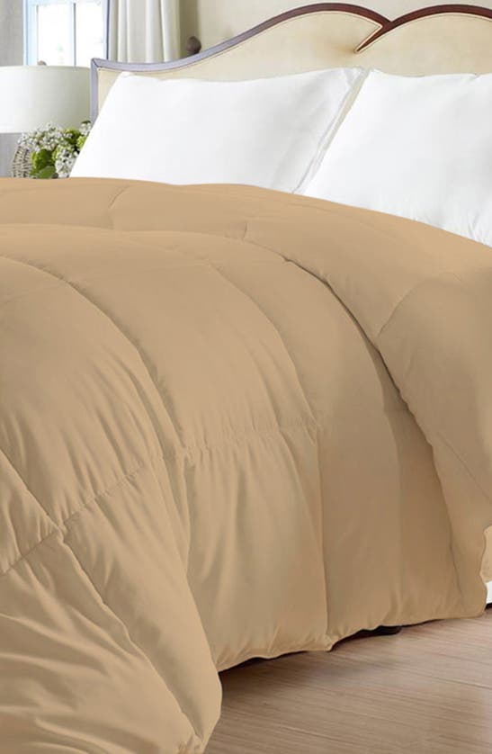 Luxury Home Super Soft Down Alternative Comforter In Cream