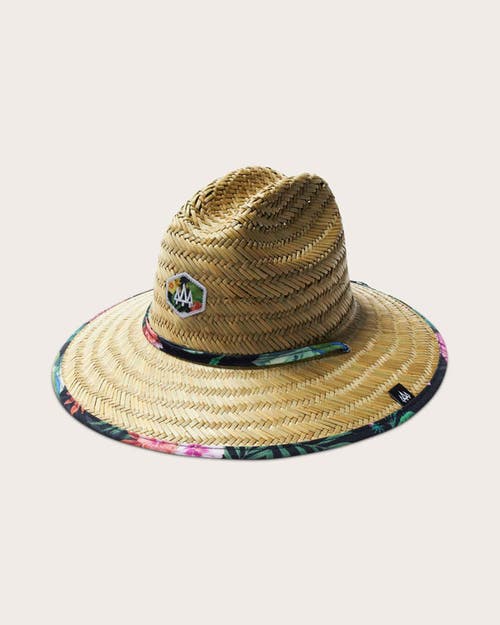 Hemlock Turks Little Kids Straw Lifeguard Hat In Parrots