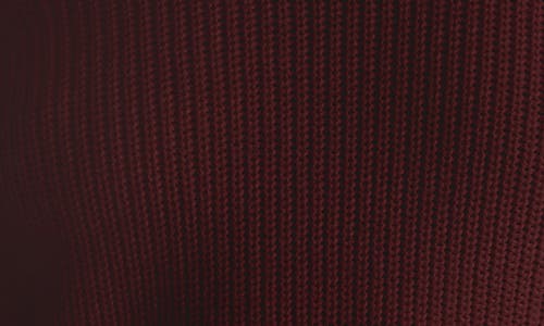 525 Demi Cotton Sweater Vest In Oxblood
