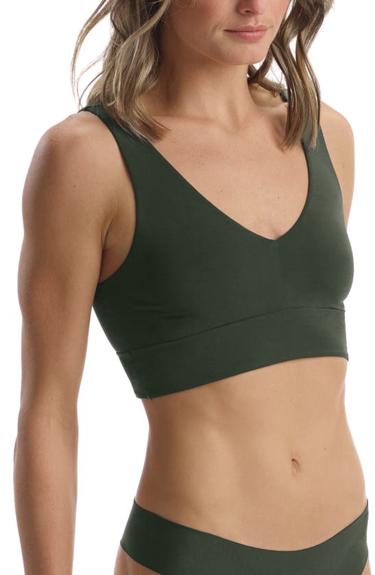 Commando Butter Comfy Bralette In Vine