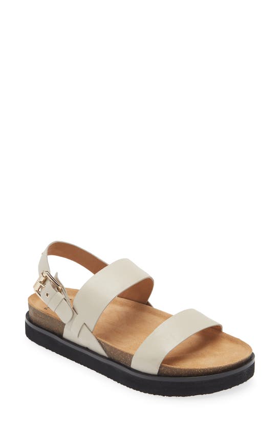 Shop Frankie4 Hunter Slingback Sandal In Bone/ Black