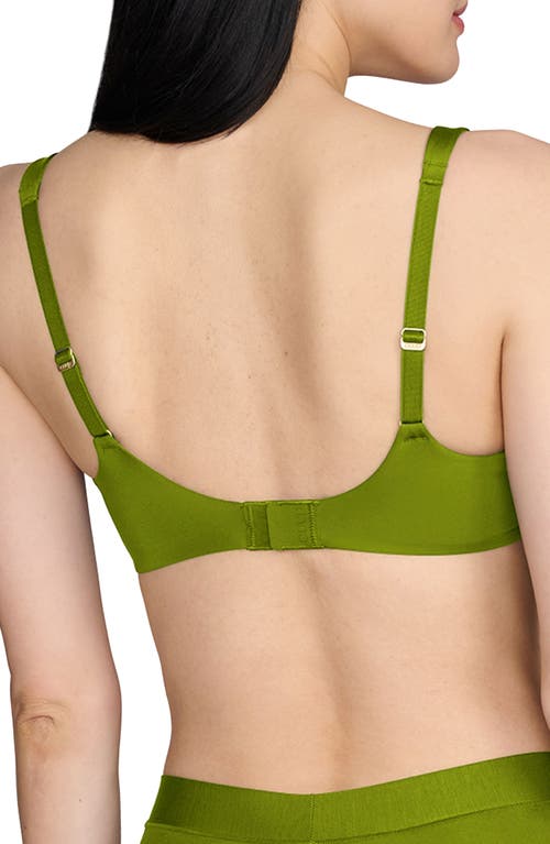 Cuup The Scoop Underwire Microfiber Bra In Leaf