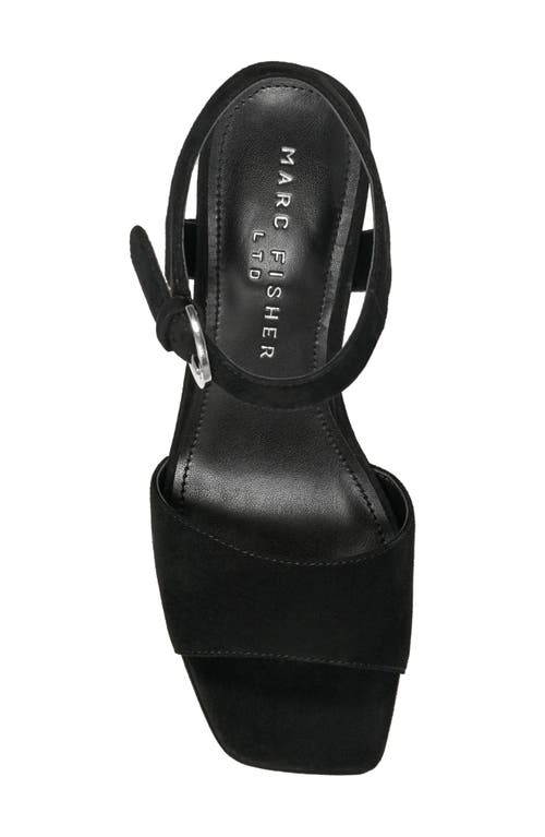 Marc Fisher Ltd Cinthia Platform Sandal In Black