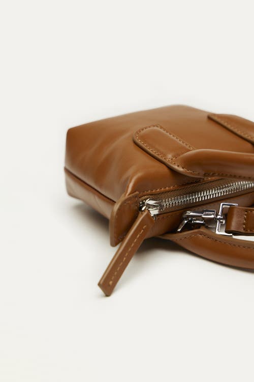 Want Les Essentiels De La Vie Want Les Essentiels Micro O'hare Smooth Leather Crossbody Bag In Cuero