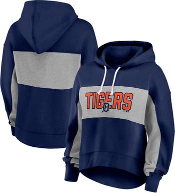 FANATICS Women's Fanatics Branded Navy Detroit Tigers Filled Stat Sheet Pullover  Hoodie