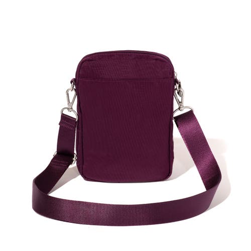 Shop Baggallini Modern Everywhere Explorer Crossbody In Mulberry