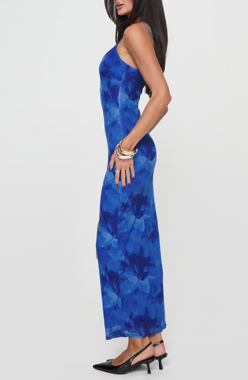 Princess Polly Hathaway Floral Maxi Dress In Blue