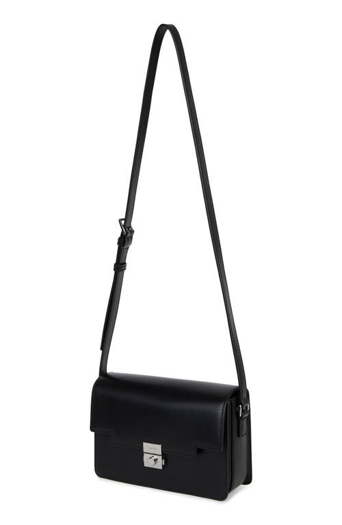 We-ar4 The Retro Flap Leather Crossbody Bag In Black