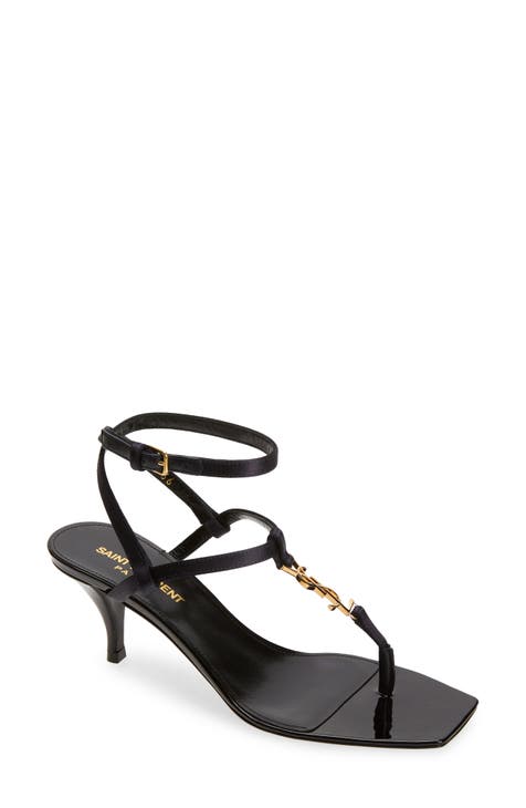 SAINT LAURENT: Shoes woman - Black  Saint Laurent high heel shoes  7315201TV00 online at