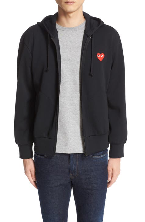 Comme des Garcons See-Through Zip Up Jacket