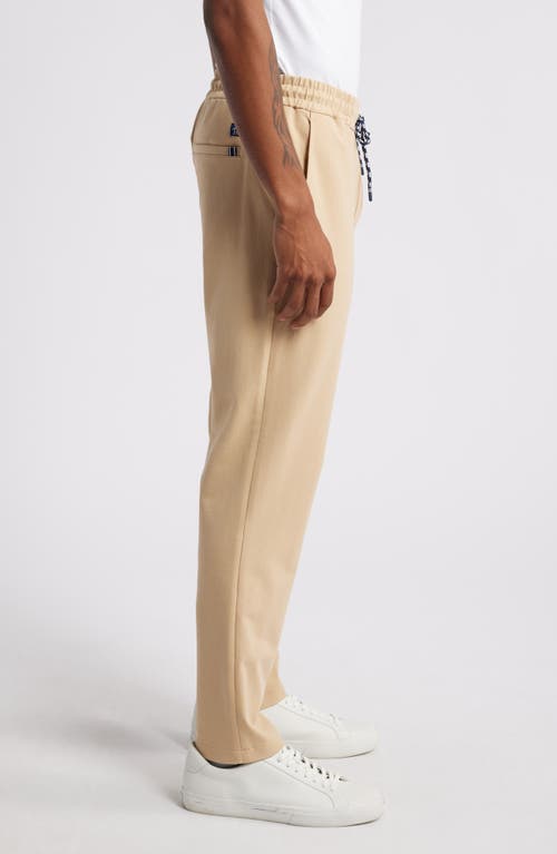 Shop Original Penguin Drawstring Jersey Sweatpants In Travertine