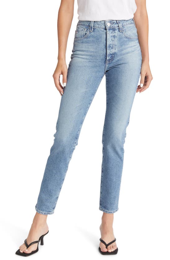 Ag Alexxis High Waist Slim Fit Jeans In Sundance