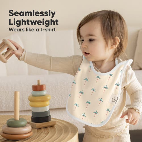 Keababies 8-pack Hallo Drool Bibs In Wildscape