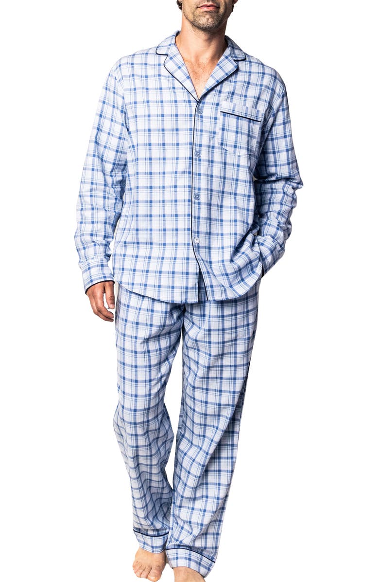 Petite Plume Seafarer Tartan Plaid Cotton Pajamas Nordstrom