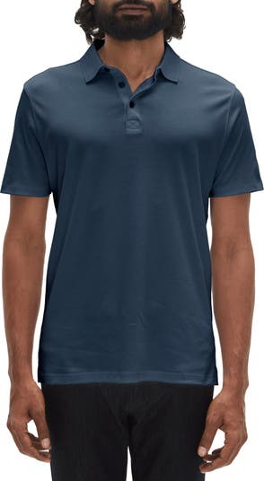 Valentino Men's Cotton Piqué Polo Shirt with Vlogo Signature Patch