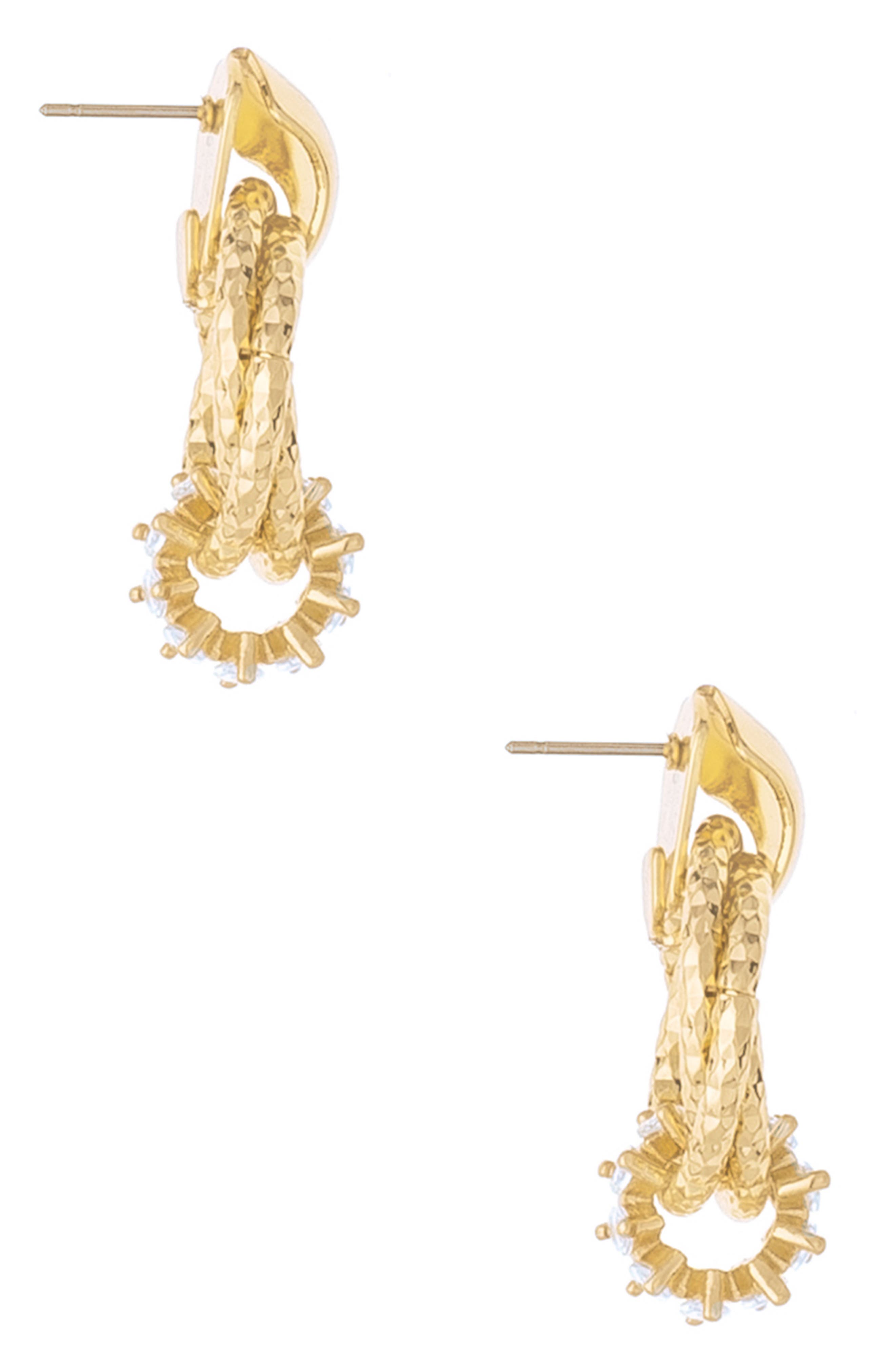 Ettika Mini Barrel Drop Earrings Nordstrom