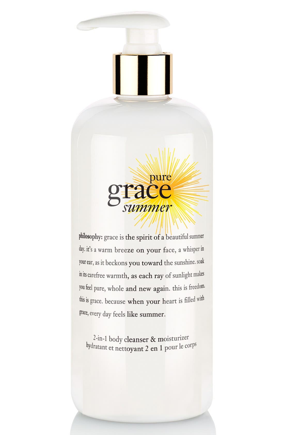 philosophy 'pure grace summer' 2in1 body cleanser & moisturizer