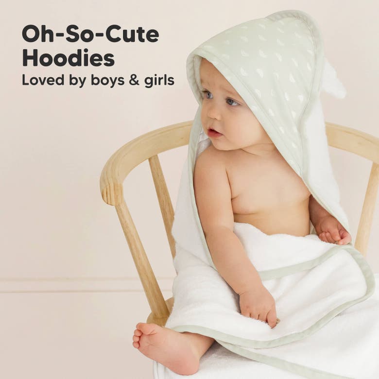 Shop Keababies Luxe Baby Hooded Towel In Rainbow