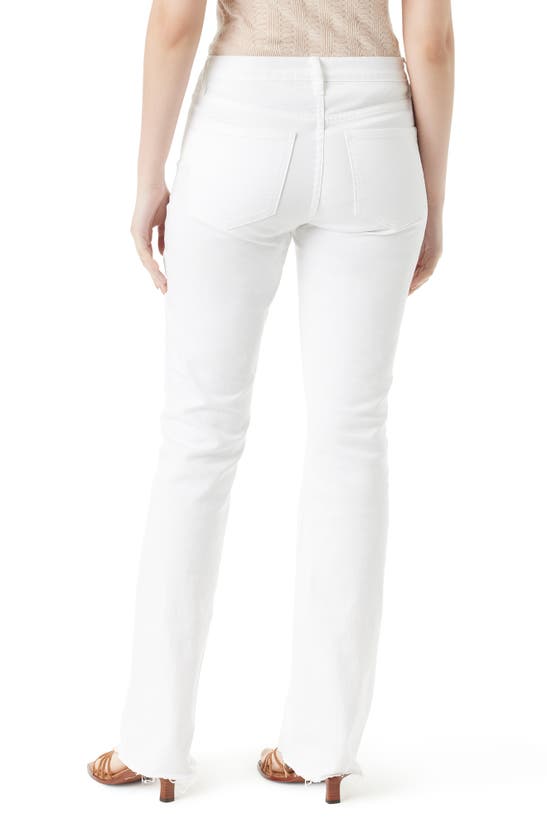 Shop Sam Edelman Penny High Waist Bootcut Jeans In White