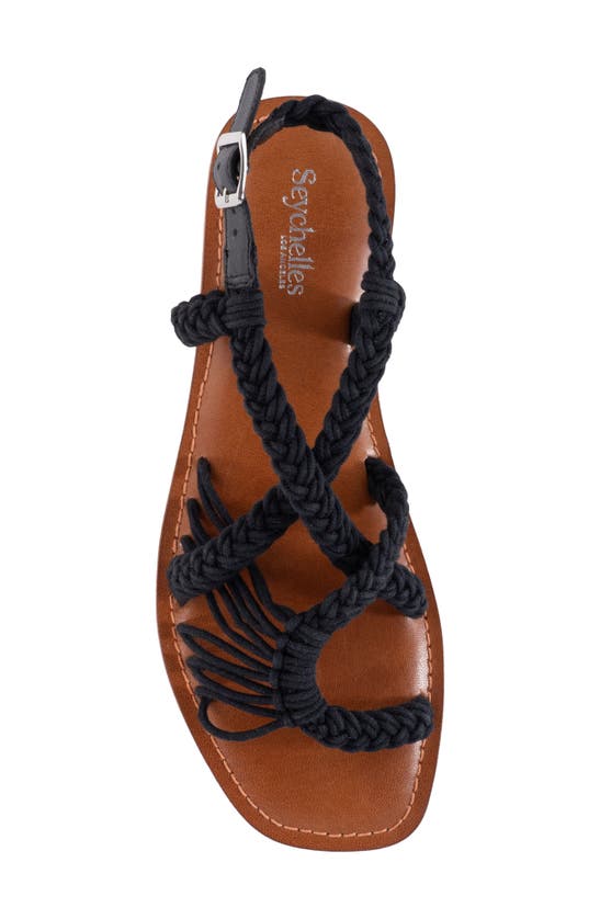 Shop Seychelles Sundown Socialite Strappy Sandal In Black