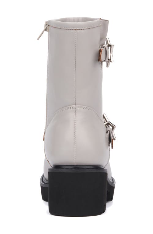 Olivia Miller Neptune Lug Sole Boot In Grey