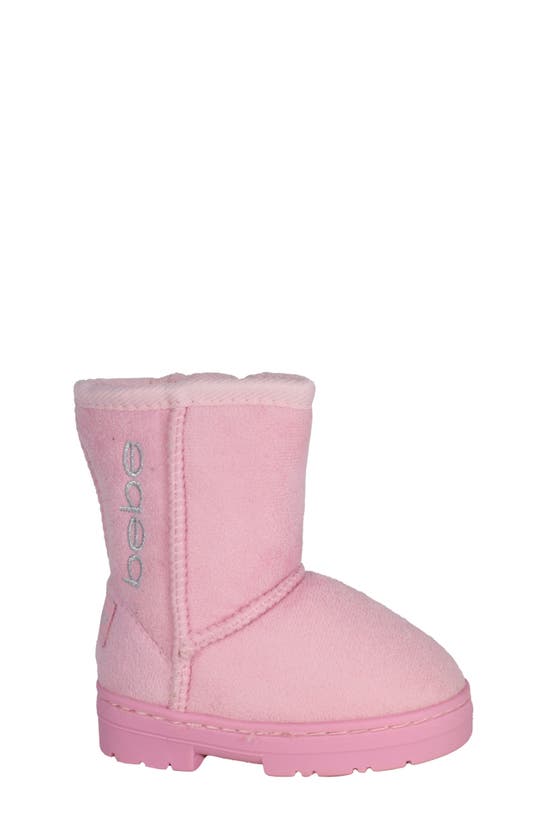 Bebe Kids' Faux Fur Lined Winter Boot In Lt/ Pastel Pink