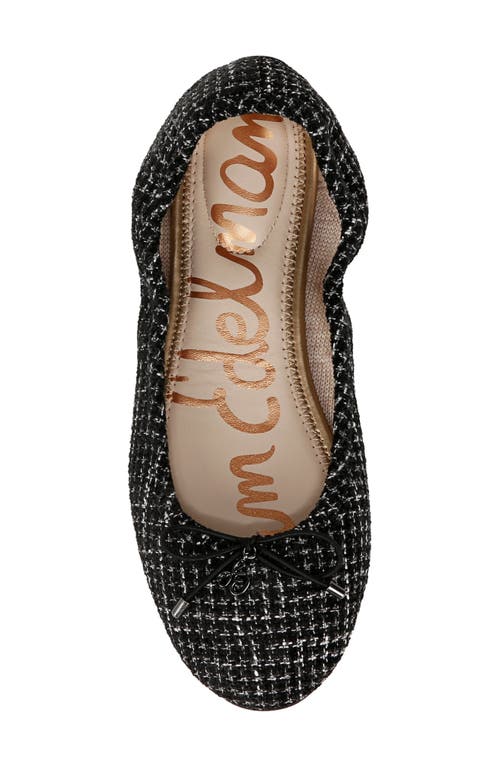 Shop Sam Edelman Felicia Flat In Black