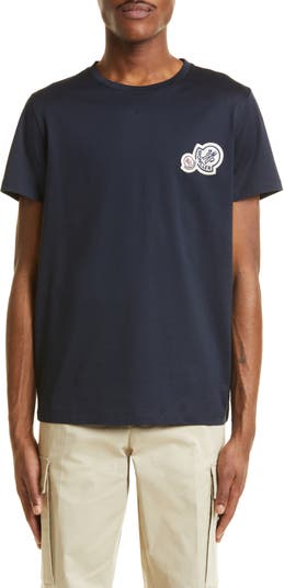 Moncler logo store patch t shirt