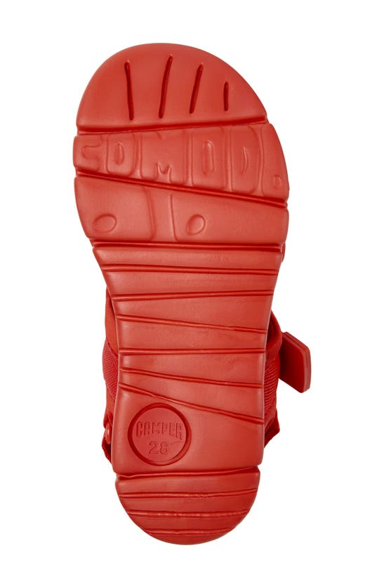 Shop Camper Kids' Oruga Sandal In Bright Red