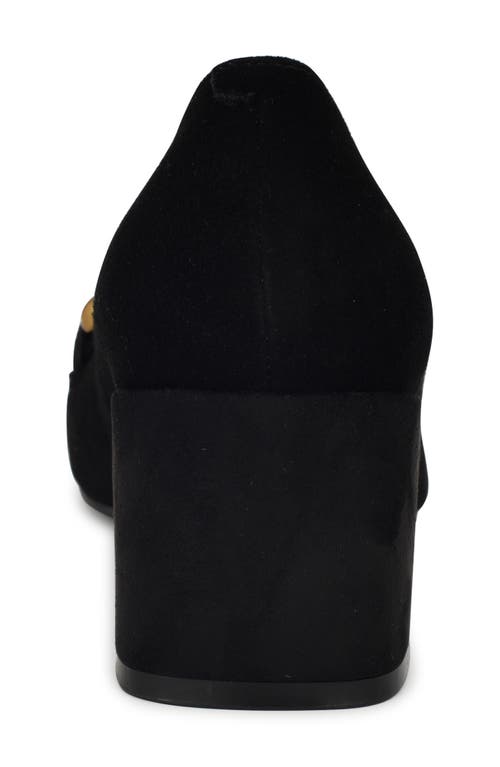 Nine West Veepe Bit Loafer Pump In Black