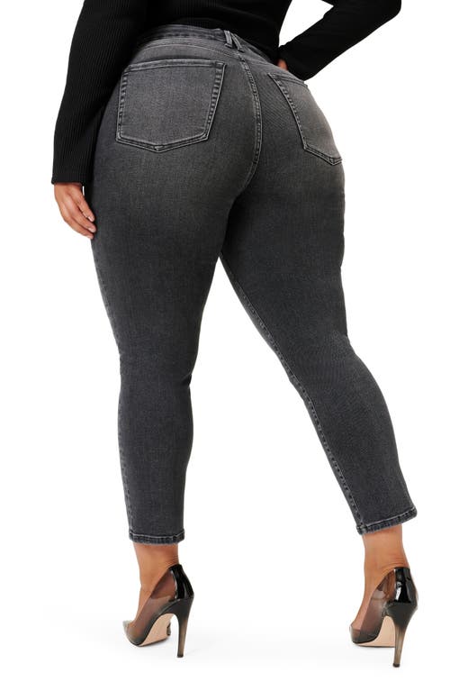 GOOD AMERICAN GOOD AMERICAN ALWAYS FITS CLASSIC STRAIGHT LEG JEANS
