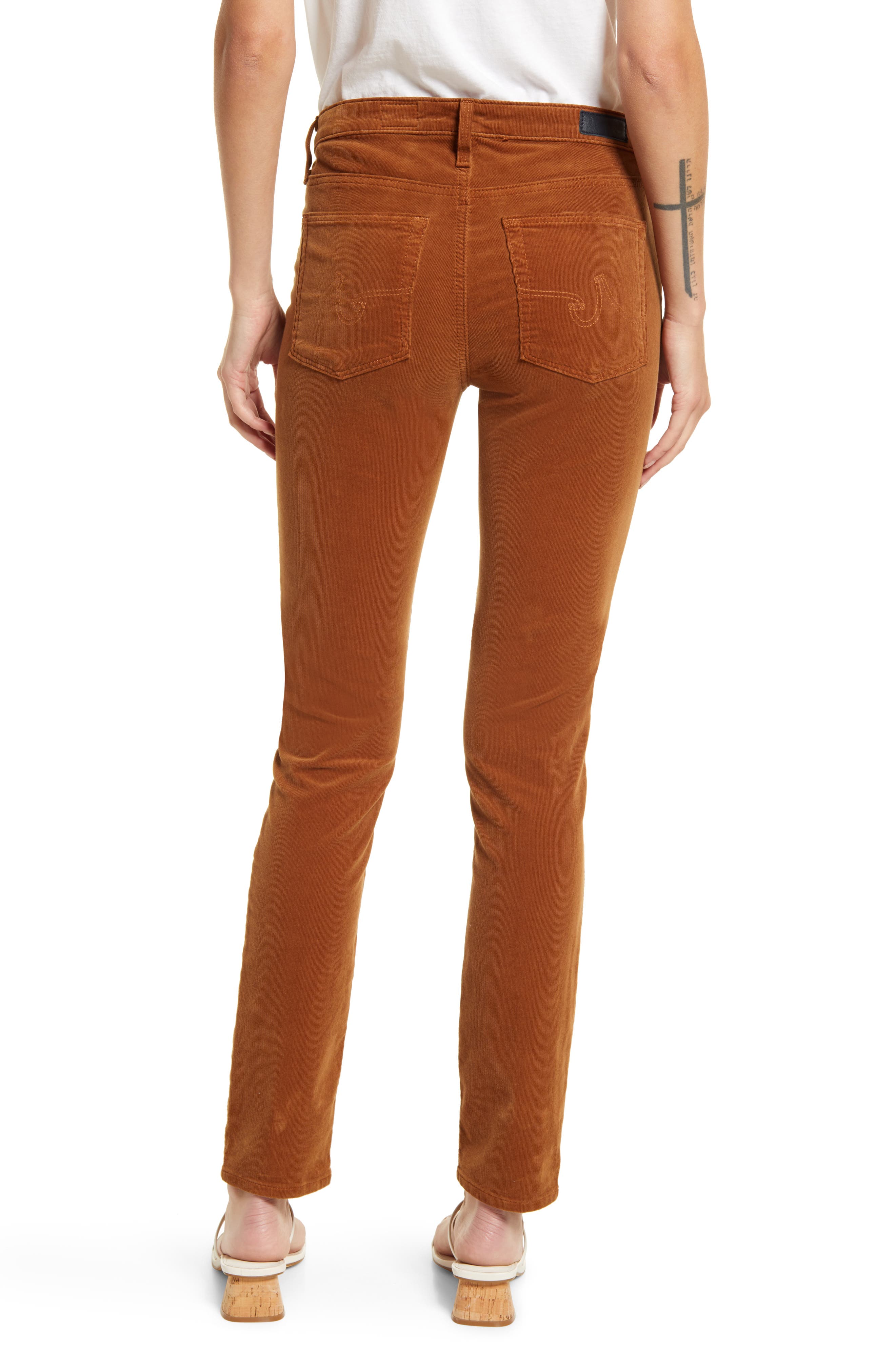 AG 'Prima' Corduroy Skinny Pants 