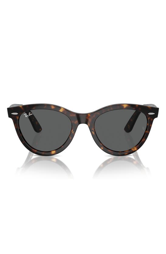 Shop Ray Ban Ray-ban Wayfarer Way 54mm Oval Sunglasses In Havana