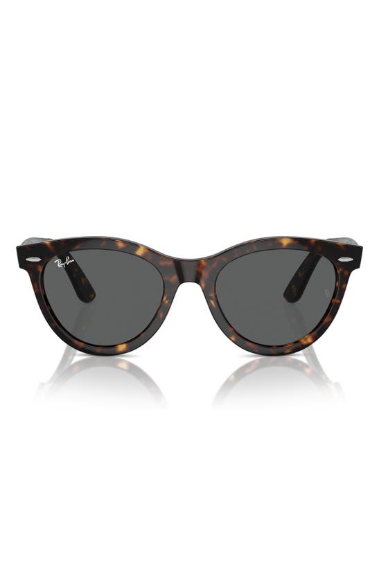 Ray Ban Wayfarer Way 54mm Oval Sunglasses In Havana