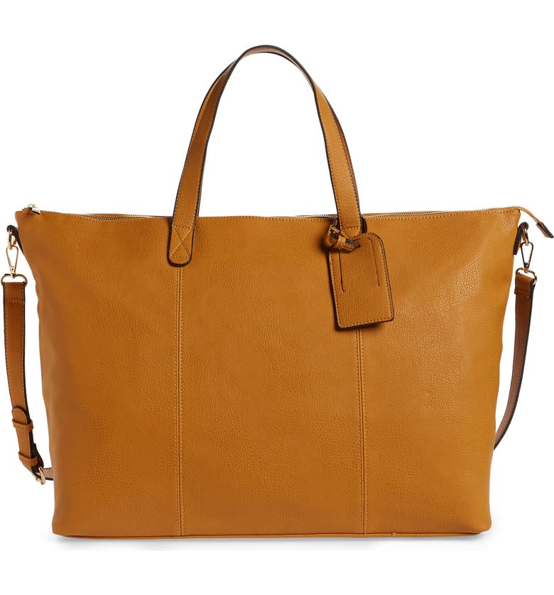 Sole Society Faux Leather Weekend Bag | Nordstrom