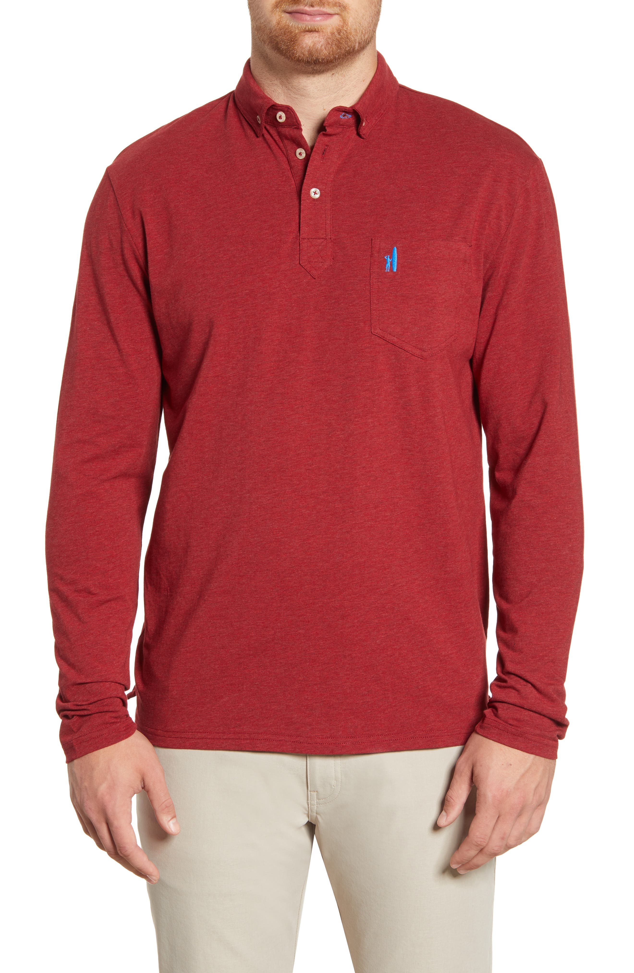 johnnie o long sleeve polo